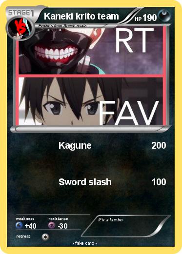 Pokemon Kaneki krito team