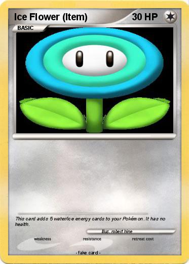 Pokemon Ice Flower (Item)