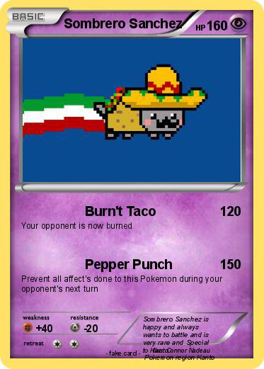 Pokemon Sombrero Sanchez