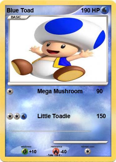 Pokemon Blue Toad