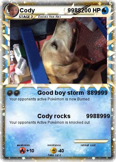 Pokemon Cody                     9988