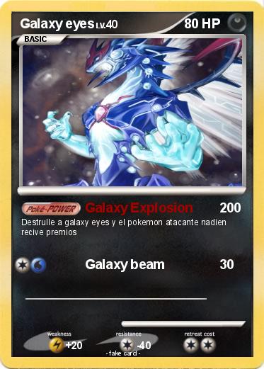 Pokemon Galaxy eyes