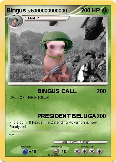 Pokemon Bingus