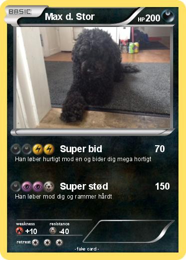 Pokemon Max d. Stor