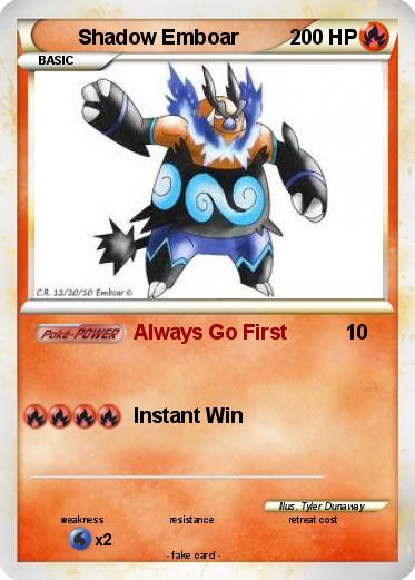 Pokemon Shadow Emboar Pokemon Shadow Emboar
