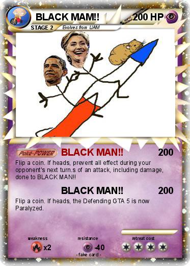 Pokemon BLACK MAM!!