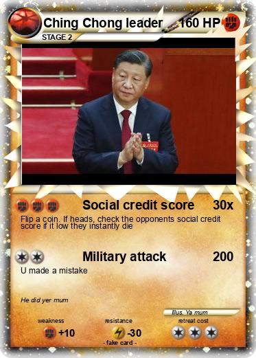 Pokemon Ching Chong leader