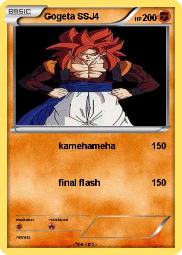 Pokemon Gogeta SSJ4