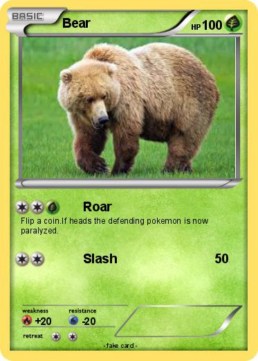 Pokemon Bear