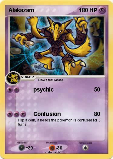 Pokemon Alakazam
