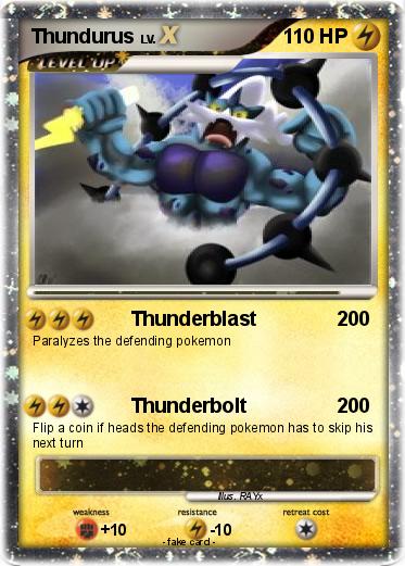 Pokemon Thundurus