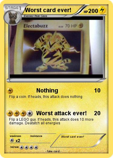 Pokemon Worst card ever!