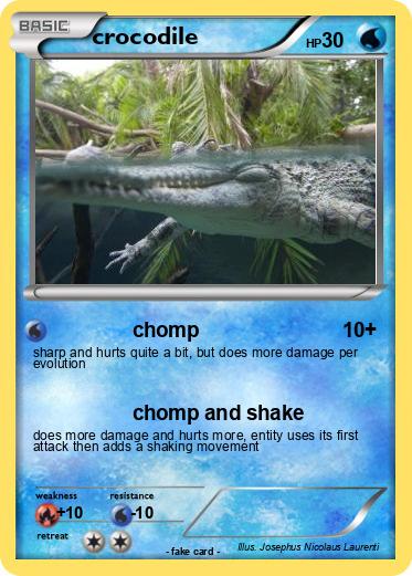 Pokemon crocodile