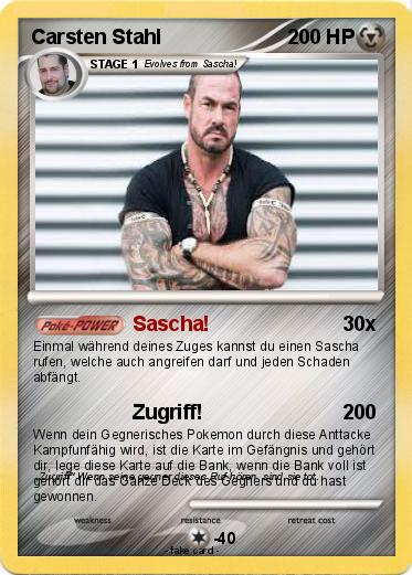 Pokemon Carsten Stahl