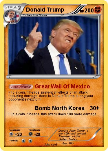 Pokemon Donald Trump