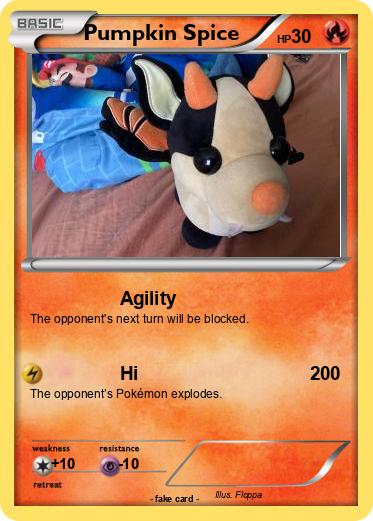 Pokemon Pumpkin Spice