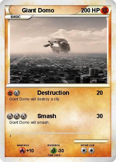 Pokemon Giant Domo