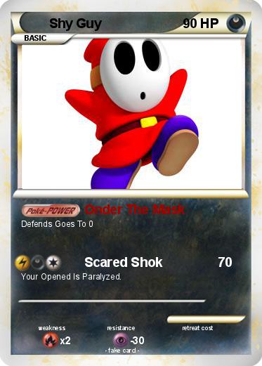 Pokemon Shy Guy