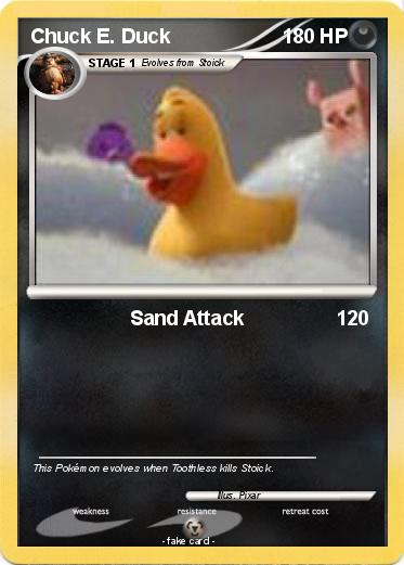 Pokemon Chuck E. Duck