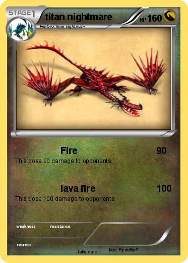 Pokemon titan nightmare