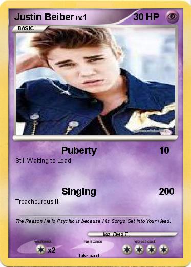 Pokemon Justin Beiber