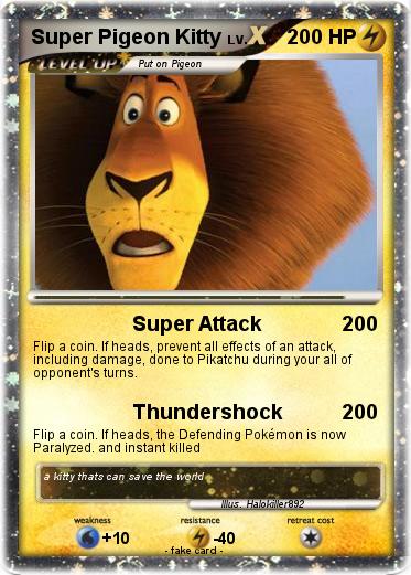 Pokemon Super Pigeon Kitty