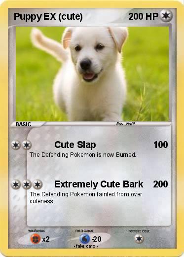 Pokemon Puppy EX (cute)