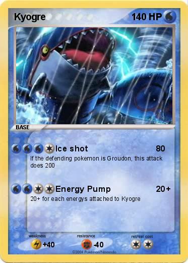 Pokemon Kyogre