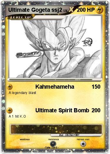 Pokemon Ultimate Gogeta ssj2