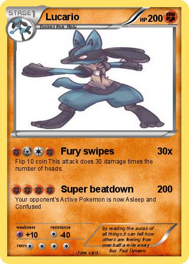 Pokemon Lucario