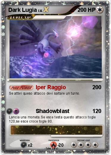 Pokemon Dark Lugia