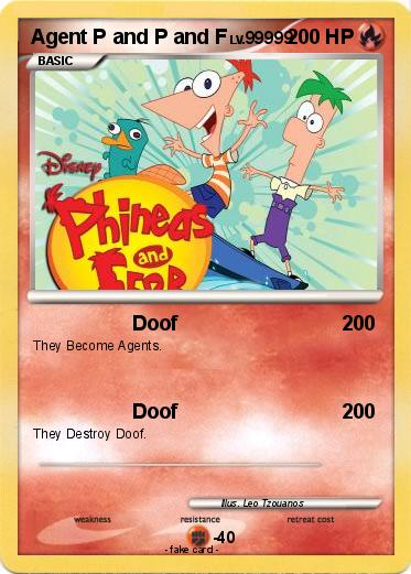 Pokemon Agent P and P and F