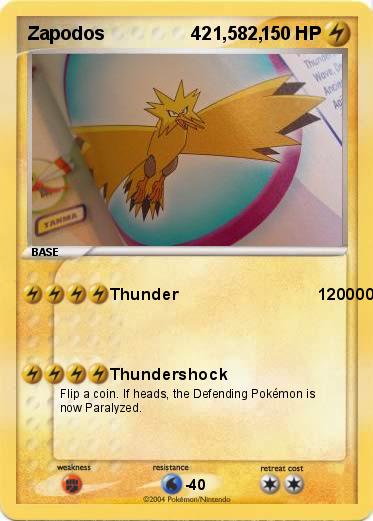 Pokemon Zapodos                 421,582,       