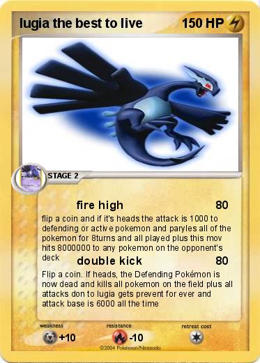 Pokemon lugia the best to live