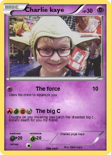 Pokemon Charlie kaye