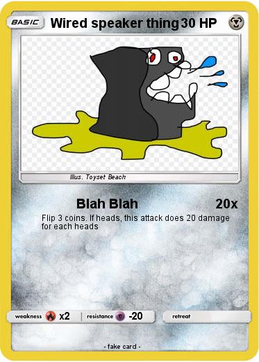 Pokemon Wired speaker thing