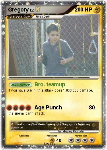 Pokemon Gregory