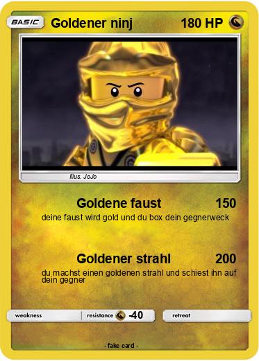 Pokemon Goldener ninj