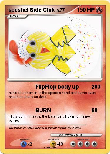 Pokemon speshel Side Chik