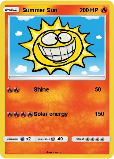 Pokemon Summer Sun