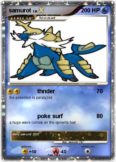 Pokemon samurot