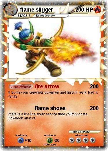 Pokemon flame sligger