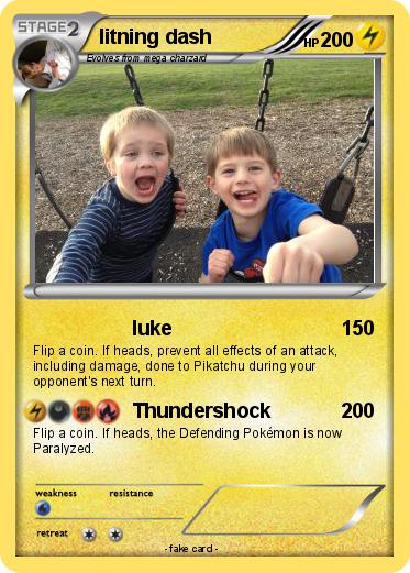 Pokemon litning dash