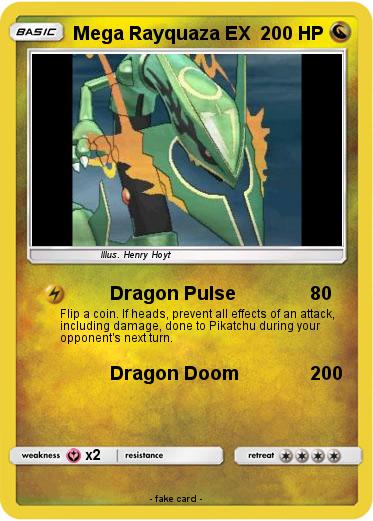 Pokemon Mega Rayquaza EX