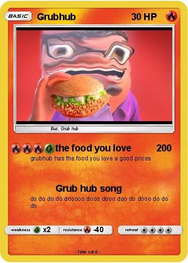Pokemon Grubhub