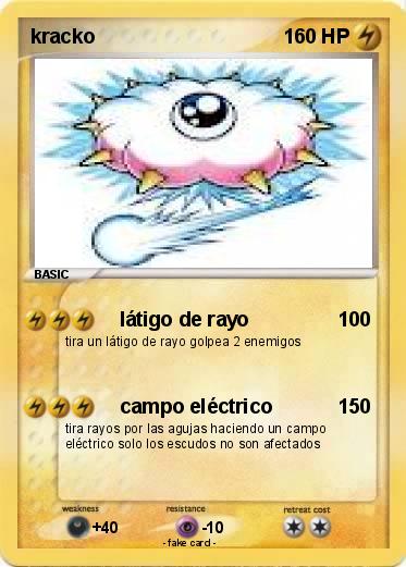 Pokemon kracko