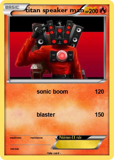 Pokemon titan speaker man
