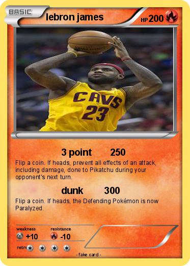 Pokemon lebron james
