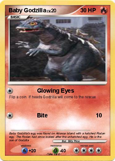Pokemon Baby Godzilla