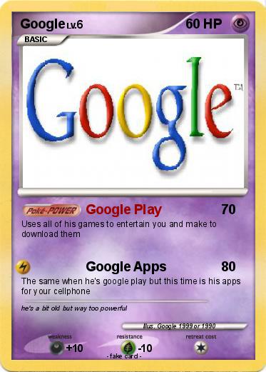 Pokemon Google